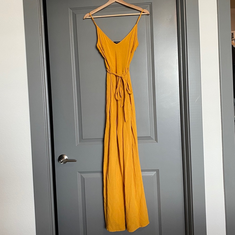 Yellow jumpsuit